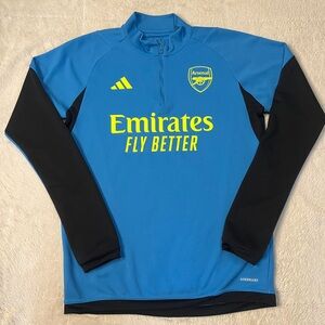Adidas Arsenal Tiro 23-24 Training Top Pullover Jacket Soccer Jersey Men Sz M